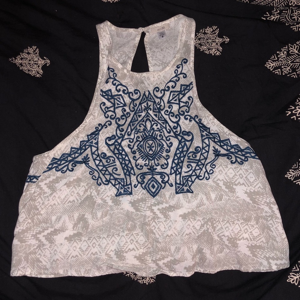 Urban Outfitters Ecote geometric top